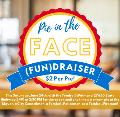 Pie In the Face Walmart Event on June 24