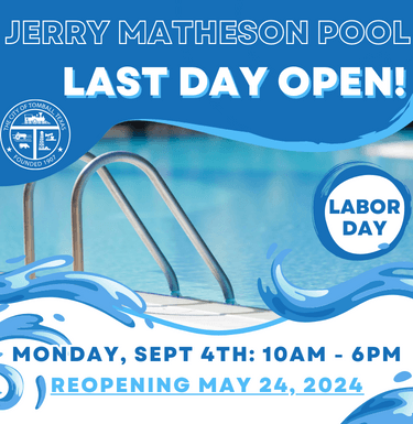 Jerry Matheson Public Pool Final Day Open