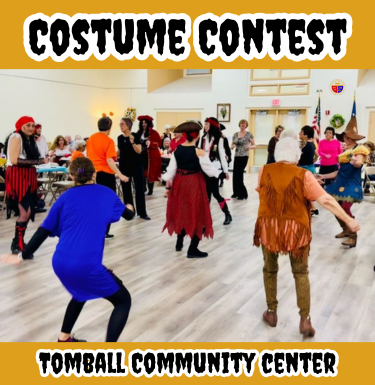 picture of participants dancing for the Costume Contest