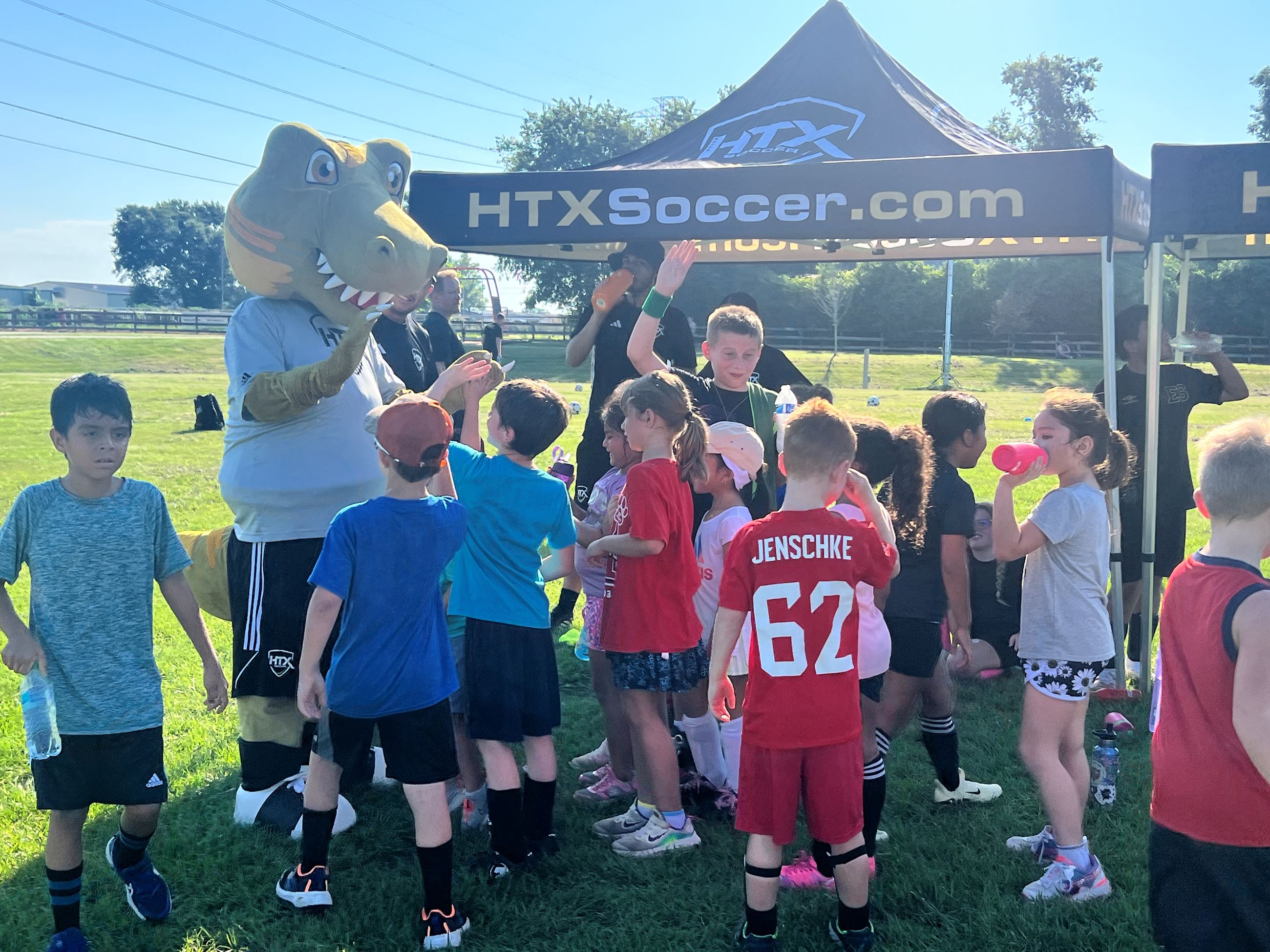 picture of HTreX meeting the campers