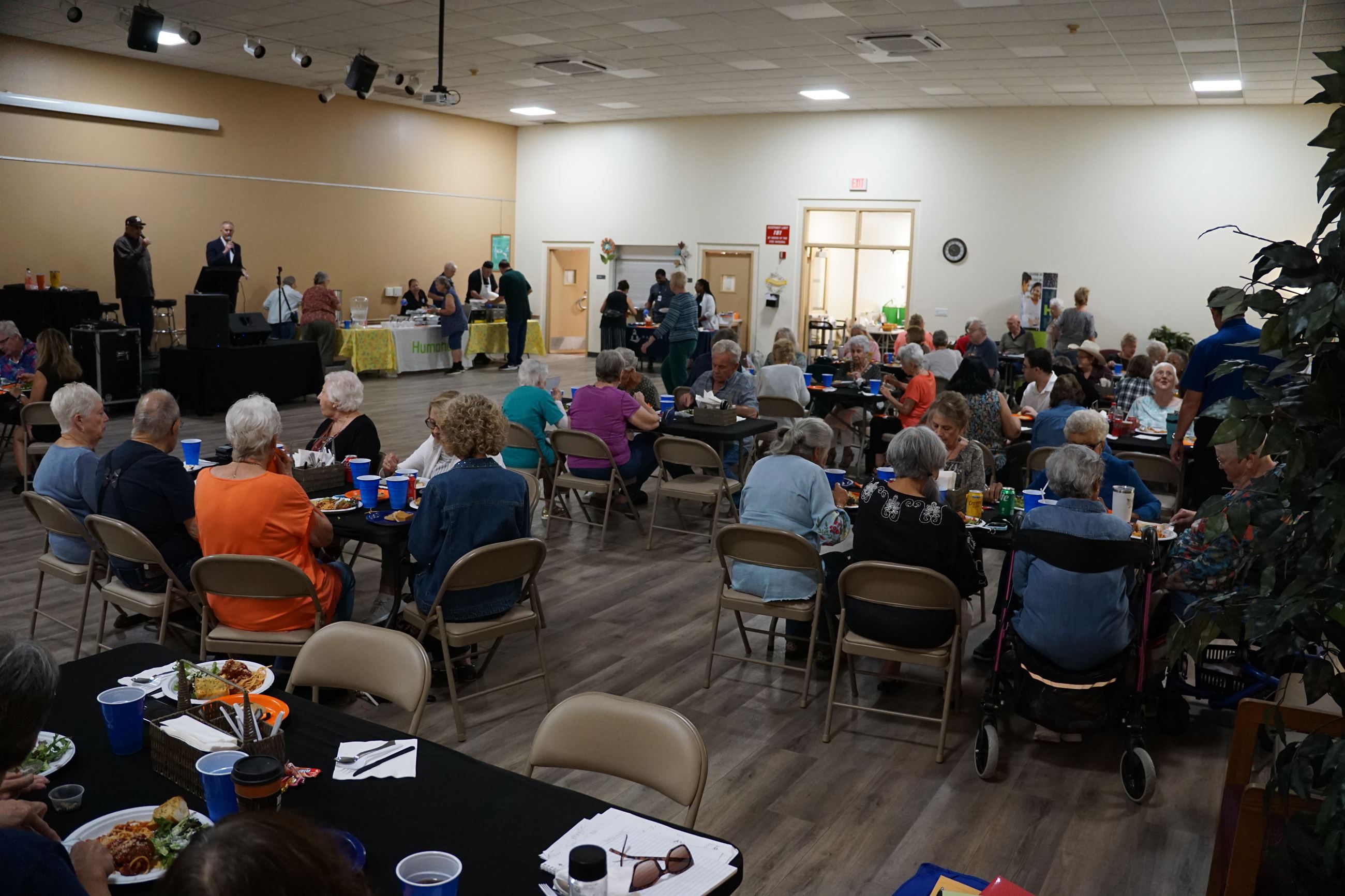 Image of Attendees at the Tomball Community Center Dance Party