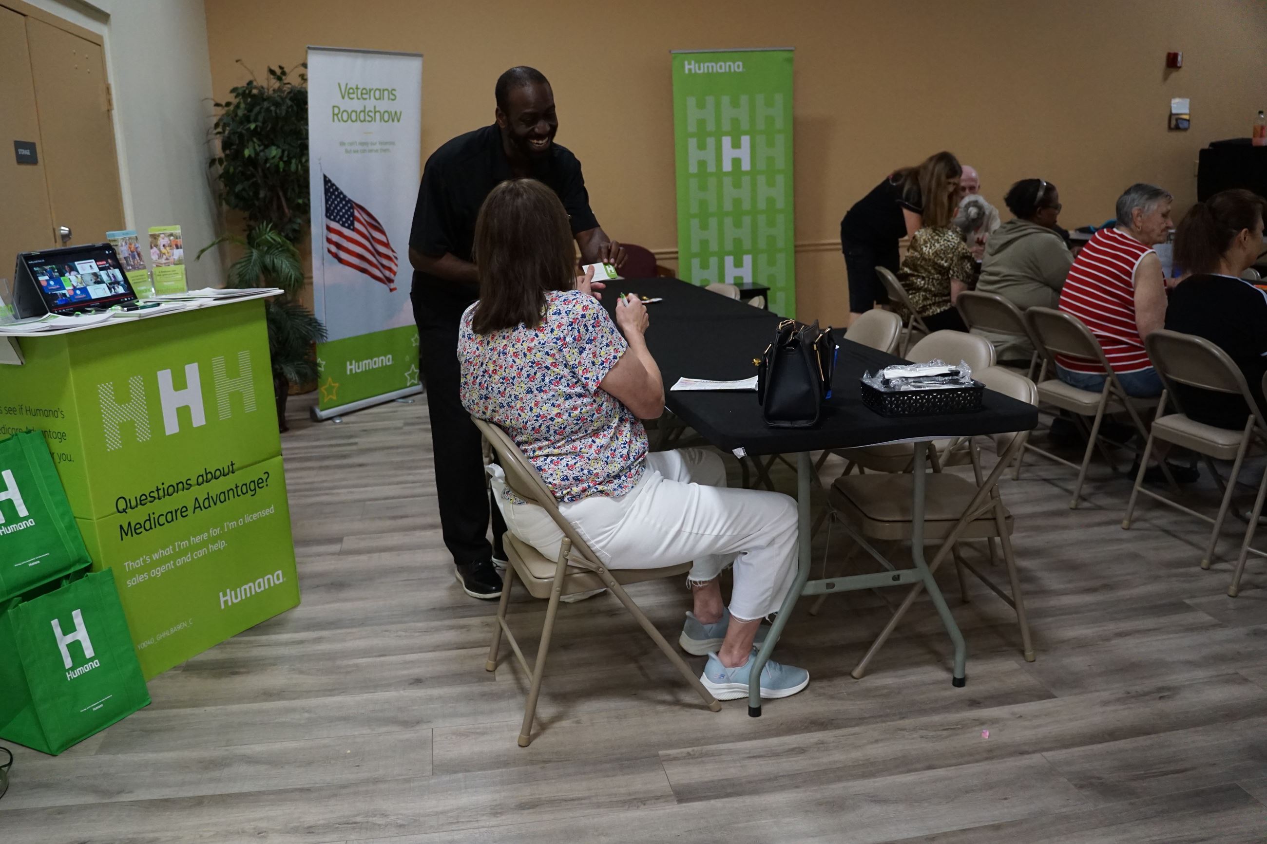 Image of Attendees at the Tomball Community Center Dance Party