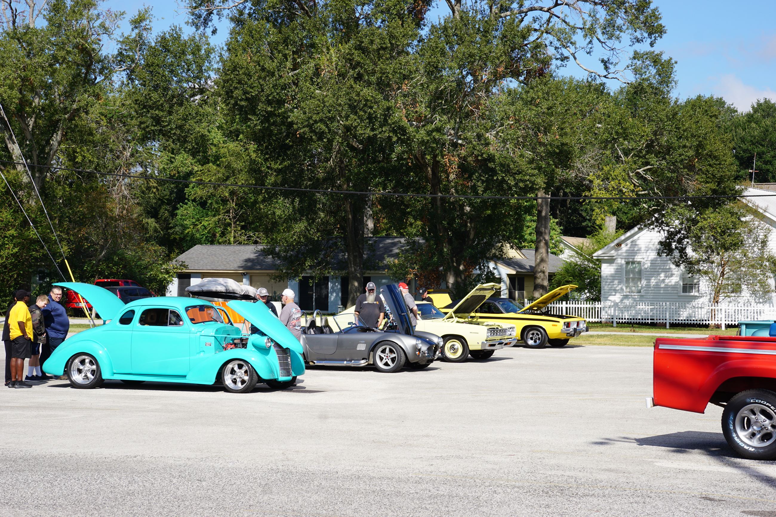Image of Vehicles at Tomball Musuem Center Antique Car Social