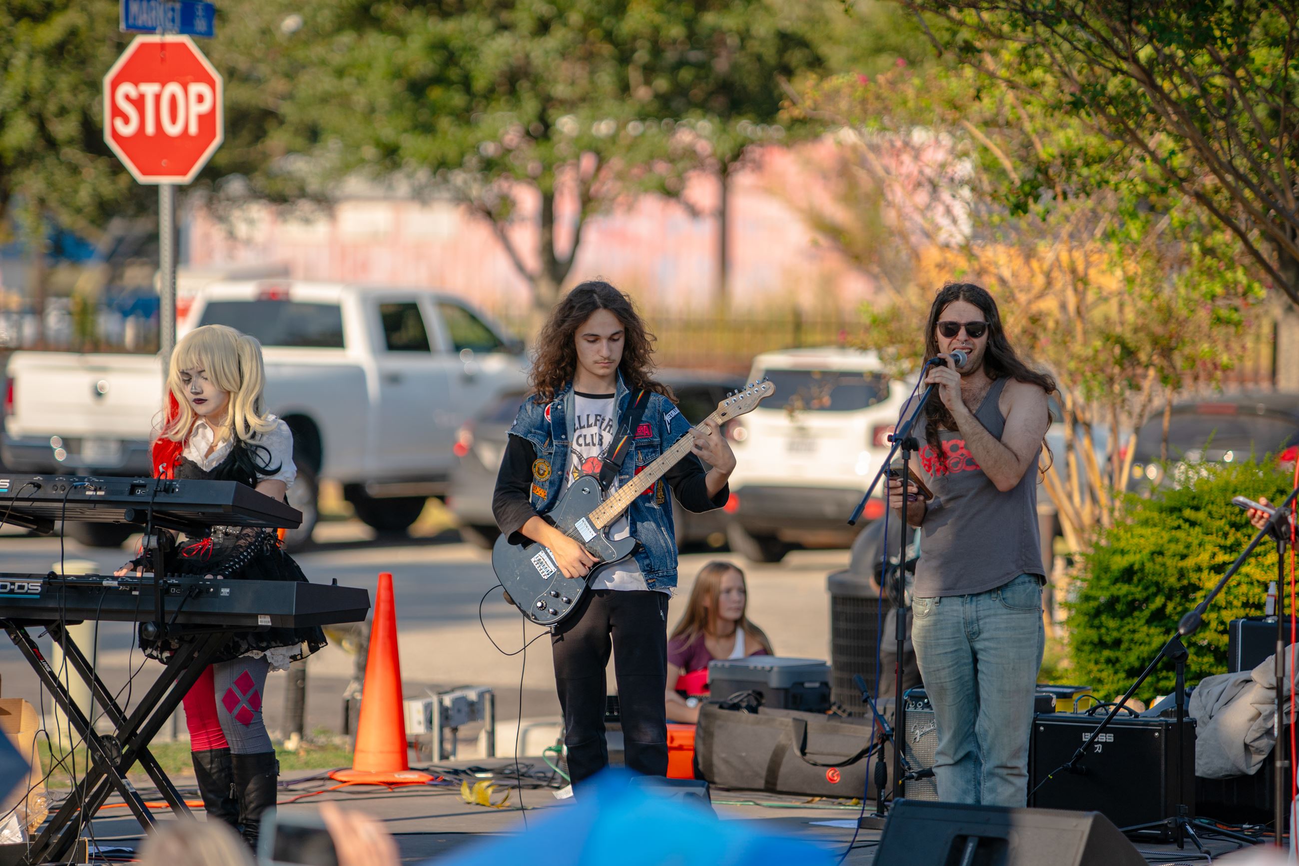 Image of School of Rock Performing at Spooktacular 2024