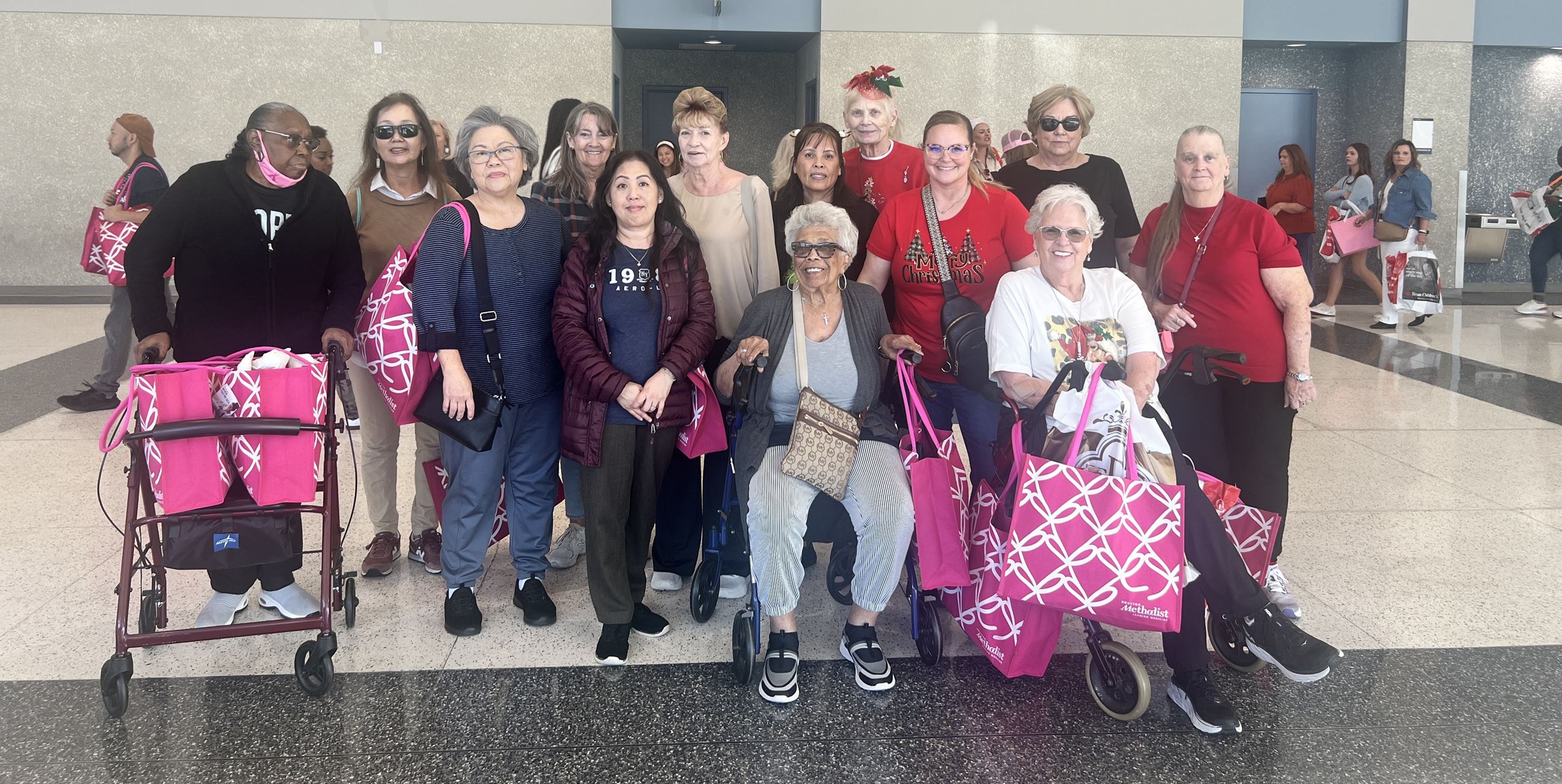 Image of group from Tomball Community Center's Nov. 2024 bus outing