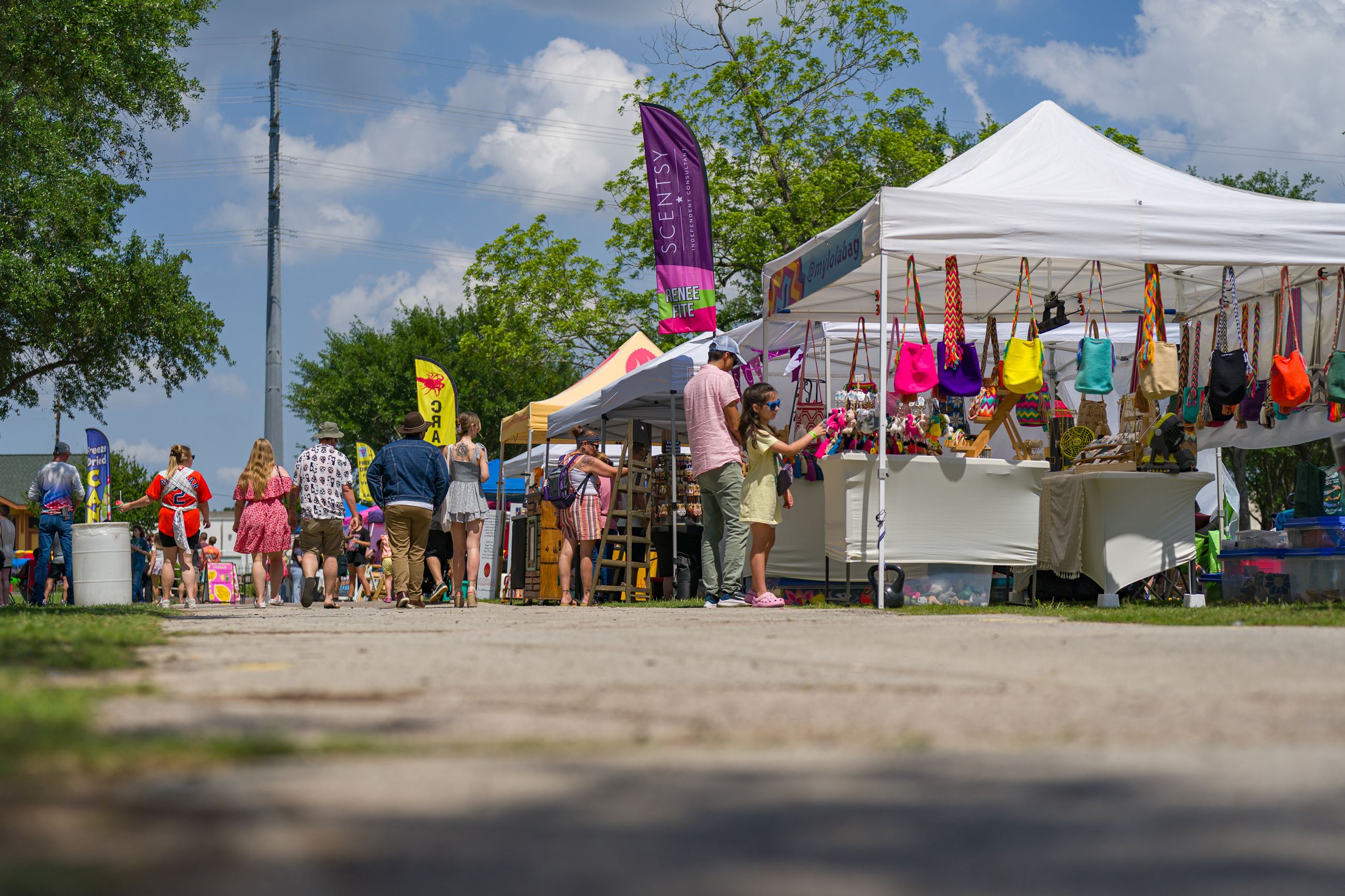 Image of Vendor Row at Rails and Tails 2025