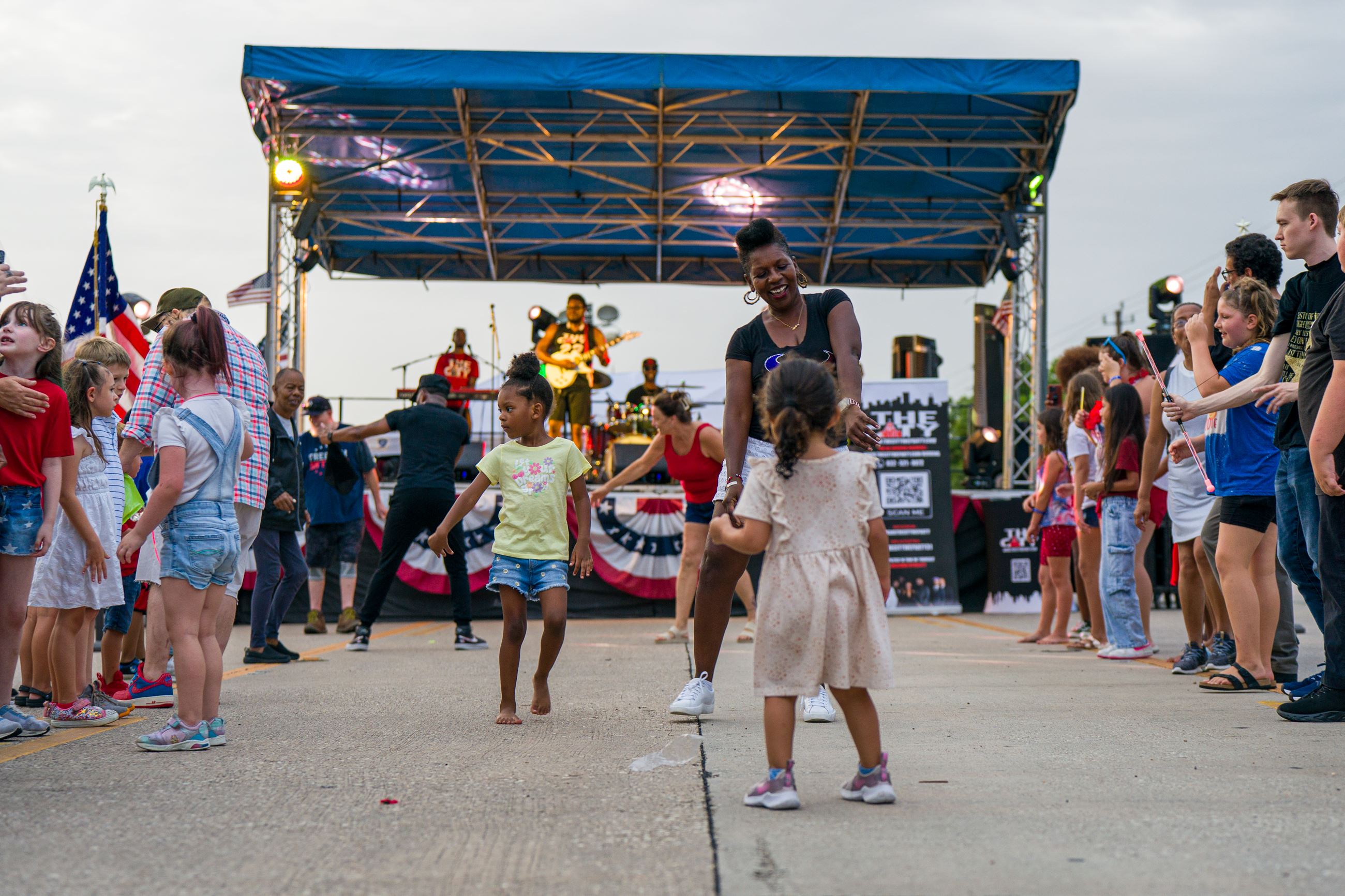 Image of 2025 July 4 Celebration and Street Fest Dancing