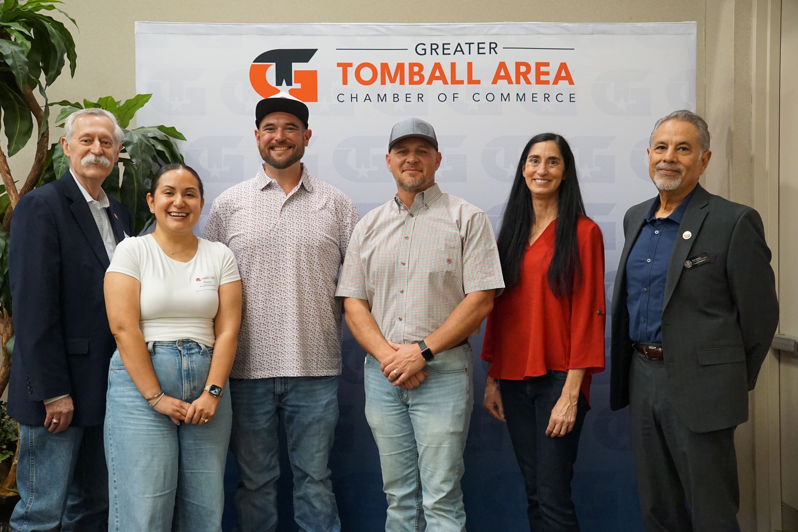 Image of March 2026 Public Safety Officer of the Month Brennan Brooks with City Officials